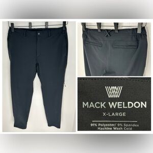 Mack Weldon Pants Mens‎ XL Black Radius Flex Joggers Performance Travel 36x30